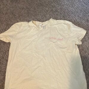 yellow sunset chaser tee